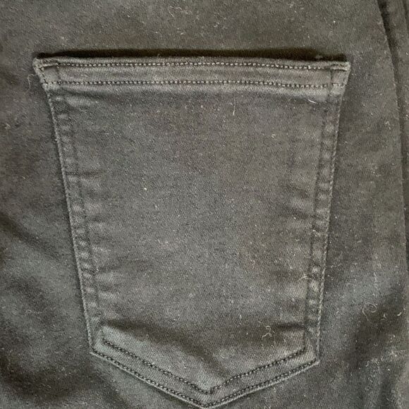 Citizens Of Humanity Rocket Crop High Rise Skinny Black Jeans Stretch Denim 26 - Picture 11 of 12